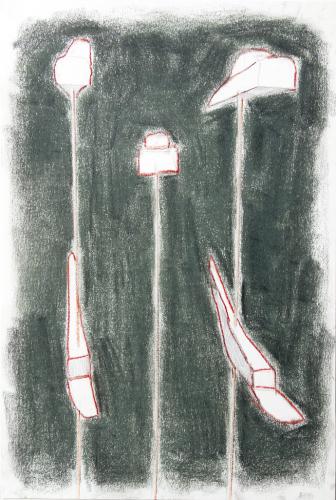 untitled 2014 - 29 x 42 cm oil on paper 16